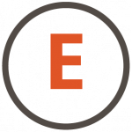E - orange