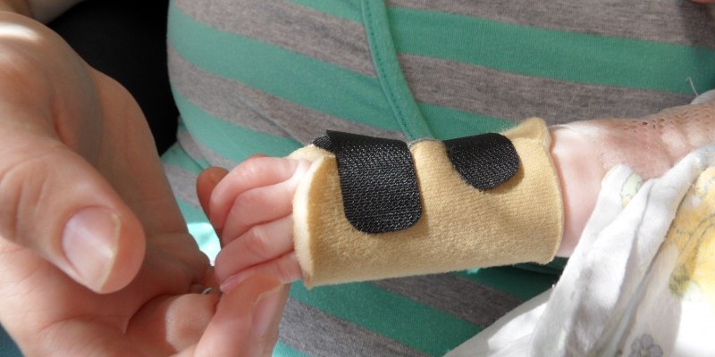 baby velfoam splint